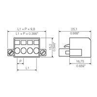 Weidmüller 1803510000 Female behuizing (kabel) BL Totaal aantal polen: 20 Rastermaat: 5.08 mm Inhoud: 12 stuk(s) Weidmüller 1803510000 Female behuizing (kabel) BL Totaal aantal polen: 20 Rastermaat: 5.08 mm Inhoud: 12 stuk(s)