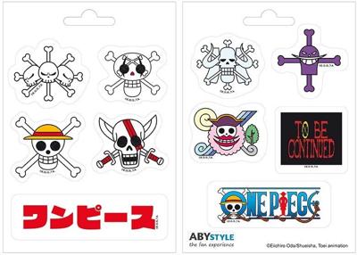 One Piece Stickerset - Emperor Skulls One Piece Stickerset - Emperor Skulls