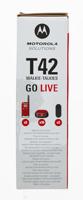 Motorola TALKABOUT T42 twee-weg radio 16 kanalen Zwart, Rood - thumbnail