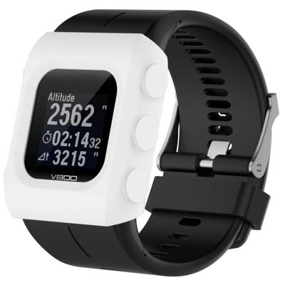 Effen kleur siliconen horloge beschermhoes voor POLAR V800