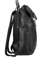 Burkely Minimal Mason Rolltop Backpack 14"-Black - thumbnail