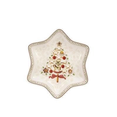 Villeroy & Boch Winter Bakery Delight Schaal Ster 24,5 cm Villeroy & Boch Winter Bakery Delight Schaal Ster 24,5 cm
