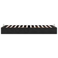 Bedframe zonder matras 80x200 cm fluweel zwart - thumbnail