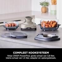 Airfryer NINJA CRISPI Beige 1700 W 3,8 L 1,4 L - thumbnail