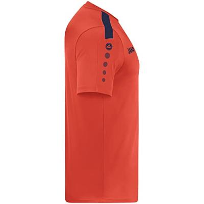 JAKO 4223 Shirt Power Km - Flame/Marine - L
