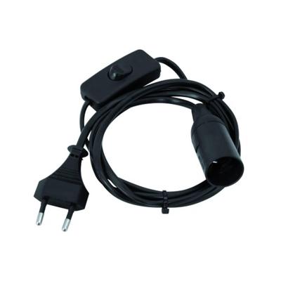 EUROLITE E-14 Socket Power Cable, Plug, Switch EUROLITE E-14 Socket Power Cable, Plug, Switch