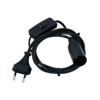 EUROLITE E-14 Socket Power Cable, Plug, Switch - thumbnail