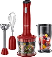 Russell Hobbs 3-in-1 Staafmixer Desire 500 W rood - thumbnail