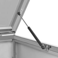 Containerberging enkel 69x77,5x112,5 cm roestvrij staal - thumbnail