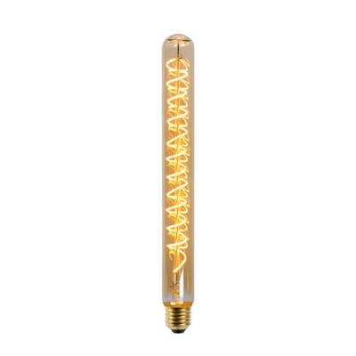 Lucide T32 - Filament lamp - Ø 3,2 cm - LED Dimb. - E27 - 1x4,9W 2200K - Amber