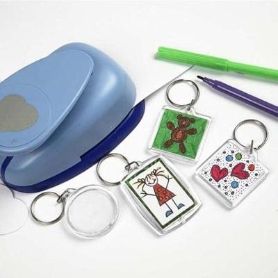 Creativ Company Sleutelhanger met sleuf, 25st.
