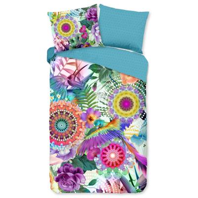 HIP Dekbedovertrek "mandala's, bloemen en vogels" - Multi - (140x200/220 cm) - Katoen Satijn