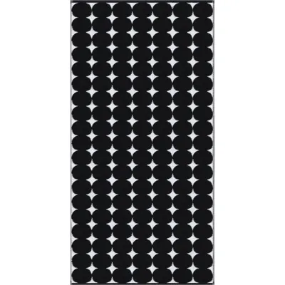 Cawö Cawö Black&White 6279 zwart/wit Handdoek 50x100