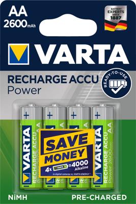 Oplaadbare Batterijen Varta 05716 101 404 Oplaadbare Batterijen Varta 05716 101 404