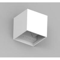 Wandarmatuur CUBE 10x10x10 Wit Up & Down 6W 2700K - thumbnail