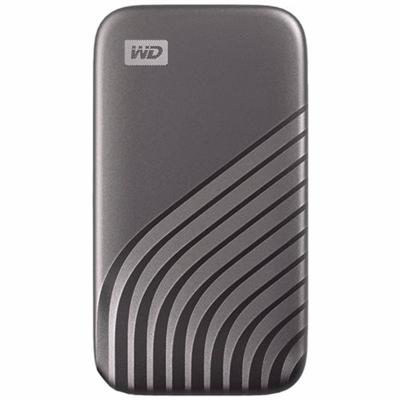 WD My Passport 2 TB Externe SSD harde schijf (2,5 inch) USB-C Grijs WDBAGF0020BGY-WESN