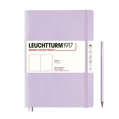Leuchtturm Lilac, Softcover, Composition (B5), 123 p., plain