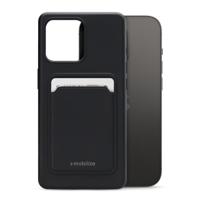 Mobilize Rubber Gelly Card Case Apple iPhone 14 Pro Matt Black - thumbnail