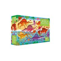 WPG Uitgevers Dinosaurussen boek en puzzel - thumbnail