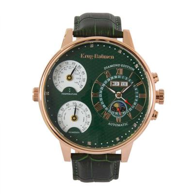 Krug Baumen KBW-200-17 Weather Diamond Heren Horloge 55mm Krug Baumen KBW-200-17 Weather Diamond Heren Horloge 55mm
