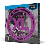 D&apos;Addario EXL 120-8 gitaarsnaren set - thumbnail