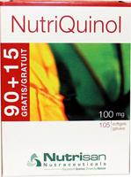Nutrisan NutriQuinol 100mg Hartfunctie & Energie 105Capsules - thumbnail