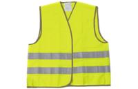 Sacobel verkeersvest - geel - 2 horizontale strepen - maat M - thumbnail