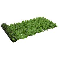 VidaXL Balkonscherm met groene bladeren 600x75 cm - thumbnail
