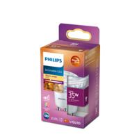 Philips LED 77411000 LED-lamp Energielabel F (A - G) GU10 Reflector 2.6 W = 35 W Warmwit (Ø x l) 5 cm x 5.4 cm Dimbaar 1 stuk(s) - thumbnail