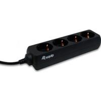 Equip 333281 power strip iec connector with 4 x schuko socket, type f, 100 - 240 v, 50 - 60, 1.1m - thumbnail
