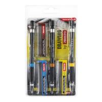 Aristo ar-23559 vulpotlodenset hb 0.35/0.5/0.7mm met gratis potloodstiftjes - thumbnail