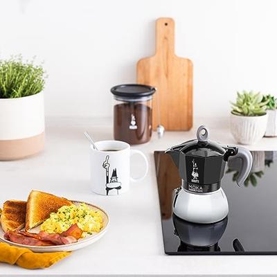 Italiaanse Koffiepot Bialetti 0006936/NP Zwart Metaal Aluminium - thumbnail