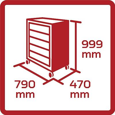 Gedore R22071005 | Gereedschapwagen GEDMaster + gereedschapset | 273-dlg. 3301678