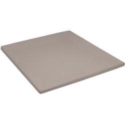 Cinderella topper weekend katoen 90x210 taupe tot 15cm Cinderella topper weekend katoen 90x210 taupe tot 15cm