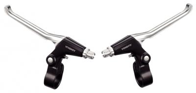 Qtcycletech Qt cycle tech set remgreep v-brake 4 vingers alu blister 1520096