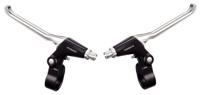 Qtcycletech Qt cycle tech set remgreep v-brake 4 vingers alu blister 1520096 - thumbnail