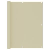 Balkonscherm 120x400 cm oxford stof crme - thumbnail