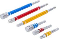 BGS technic adapter set for drills 1/4", 3/8", 1/2" - thumbnail