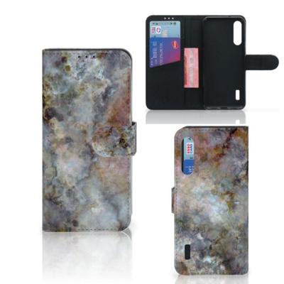 Xiaomi Mi A3 | Bookcase | Marmer Grijs