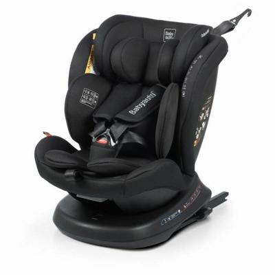 Autostoel - BABYAUTO - RODIA - Groep 0/1/2/3 - 40 / 150 cm - I-Size Plus - Isofix - Draaibaar - Liggend - Verkleiner - Zwart