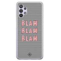 Samsung Galaxy A32 5G siliconen hoesje - Blah blah blah - thumbnail