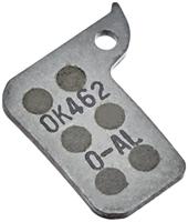 Sram schijfremblokken disc brake pad organic w.alu plate - thumbnail