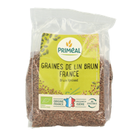 Primeal Lijnzaad bruin bio 250 Gram - thumbnail