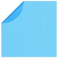 Solar zwembadfolie drijvend rond 455 cm PE blauw - thumbnail