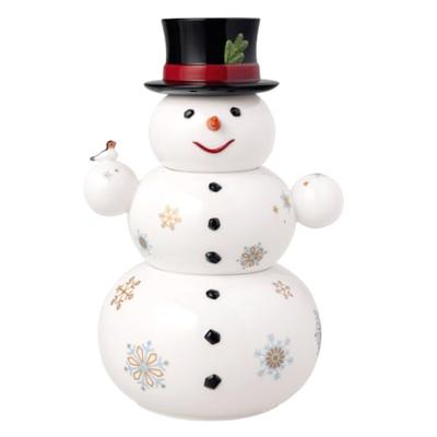 Villeroy & Boch Christmas Toys Memory Sneeuwman voorraadpot 20,5x18x31cm Villeroy & Boch Christmas Toys Memory Sneeuwman voorraadpot 20,5x18x31cm