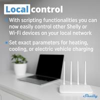 Shelly Shelly Pro 3EM 120A Elektriciteitsmeter WiFi, Bluetooth - thumbnail