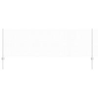 VidaXL Hek met paal zilver 0,8 x 25 m staal - thumbnail