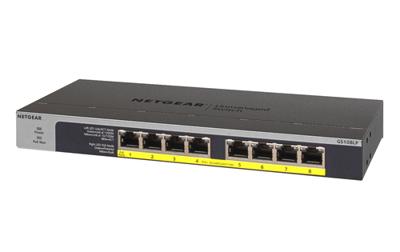 NETGEAR GS108LP-100EUS GS108LP-100EUS Netwerk switch RJ45 8 poorten PoE-functie NETGEAR GS108LP-100EUS GS108LP-100EUS Netwerk switch RJ45 8 poorten PoE-functie