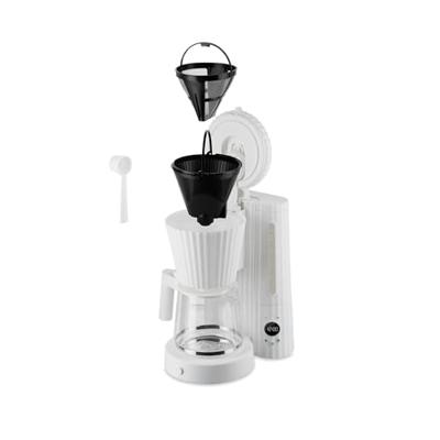 Alessi Filter-koffiezetapparaat Plissé - 1.5 liter - Wit - Michele De Lucchi - MDL14 W