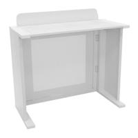 Omnitronic BOOZ Event Stand opvouwbare DJ booth met tas wit - thumbnail